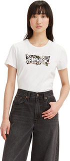 Футболка женская Levis Women The Perfect Tee белая L Levis®