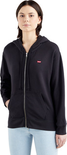 Толстовка женская Levis Women Standard Zip Hoodie черная L Levis®