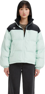 Куртка женская Levis Women Noe Short Puffer Jacket голубая S Levis®