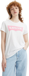 Футболка женская Levis Women The Perfect Tee белая L Levis®