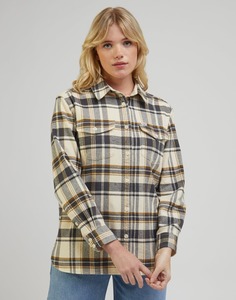 Рубашка женская Lee Women Working West Shirt серая XS