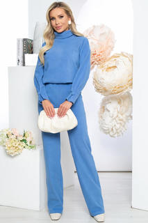 Костюм женский LT Collection Анисия голубой 48 RU