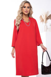 Платье женское LT Collection Секрет очарования красное 46 RU