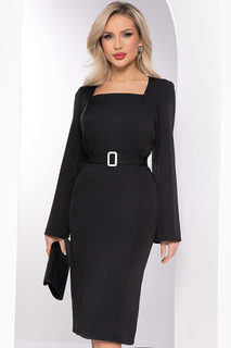 Платье женское LT Collection Элегия черное 54 RU