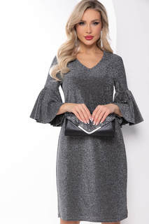 Платье женское LT Collection Кэрол серебристое 44 RU