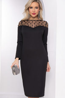 Платье женское LT Collection Адриана черное 54 RU