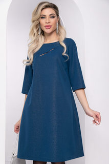 Платье женское LT Collection Показ мод синее 48 RU