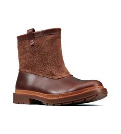 Полусапоги мужские Clarks Trace Top 26135619 коричневые 9 UK