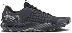 Кроссовки унисекс Under Armour Ua U Hovr Ds Ridge Tr черные M5.5 US; W7 US