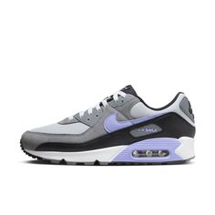 Кроссовки мужские Nike M Air Max 90 серые 9 US