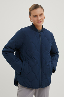 Куртка женская Finn Flare BAS-100119 синяя M