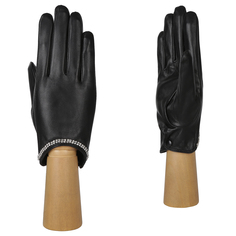 Перчатки женские FABRETTI 15.12-1s black черные, р. 6.5