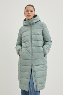 Пальто женское Finn Flare FBE11088 зеленое XL