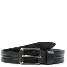 Ремень мужской FABRETTI FR2639 черный, 130 см