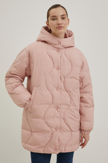 Пальто женское Finn Flare FBE11000 розовое XL