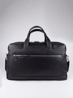 Дорожная сумка унисекс Franchesco Mariscotti 6-411g черная, 51х32х19 см
