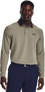 Лонгслив мужской Under Armour Ua Playoff 3.0 Ls Polo зеленый SM