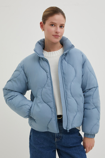 Куртка женская Finn Flare FBE11001 голубая L