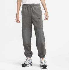 Спортивные брюки мужские Nike M Club Fleece Polar Fleece Trousers серые 2XL