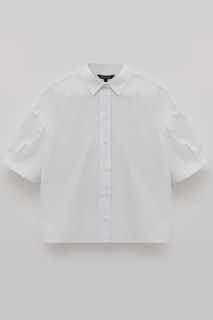 Рубашка женская Finn Flare FBE110100 белая L