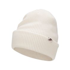 Шапка мужская Nike U Peak Standard Cuff Futura Beanie розовая, one size