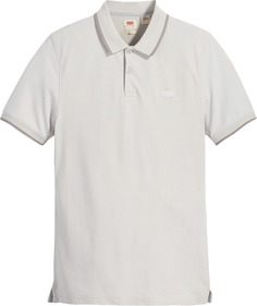 Футболка мужская Levis Men Slim Housemark Polo Shirt серая L Levis®