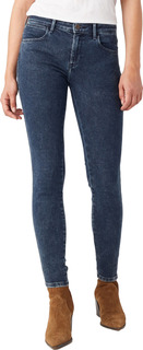 Джинсы женские Wrangler Women Skinny Jeans синие 40/34