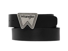 Ремень мужской Wrangler FESTIVAL LOGO BELT BLACK черный, 100 см