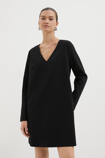 Платье женское Finn Flare FBE11057 черное XL