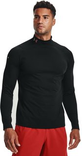 Лонгслив мужской Under Armour Coldgear Rush Mock черный 2XL