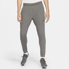 Спортивные брюки мужские Nike M Dri-FIT Pants серые XL