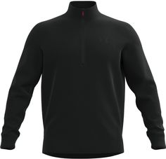 Лонгслив мужской Under Armour UA Armour Fleece 1/4 Zip черный XL