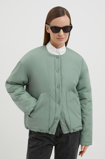 Куртка женская Finn Flare FBE11086 зеленая XS
