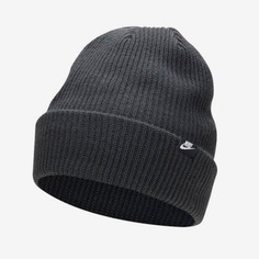 Шапка мужская Nike U NK PEAK BEANIE SC FUT L черная, one size