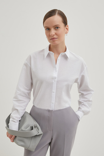 Рубашка женская Finn Flare FBE110101 белая XL