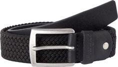 Ремень мужской Wrangler WEBBING BELT BLACK черный, 85 см