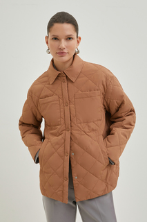 Куртка женская Finn Flare FBD11026 коричневая M