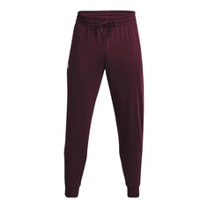 Спортивные брюки мужские Under Armour UA Rival Fleece Joggers бордовые XL