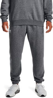 Спортивные брюки мужские Under Armour Ua Essential Fleece Jogger серые SM