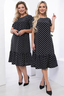 Платье женское LT Collection П7061 черное 48 RU