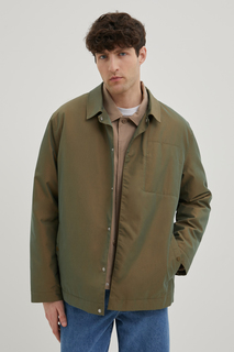 Куртка мужская Finn Flare FBE21040 зеленая M
