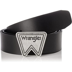 Ремень мужской Wrangler FESTIVAL LOGO BELT BLACK черный