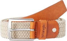 Ремень мужской Wrangler WEBBING BELT PEYOTE BEIGE бежевый, 115 см