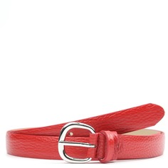 Ремень женский FABRETTI FR2315 красный, 120 см
