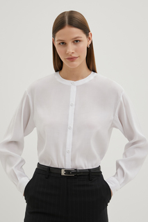 Рубашка женская Finn Flare FBE110163 белая L