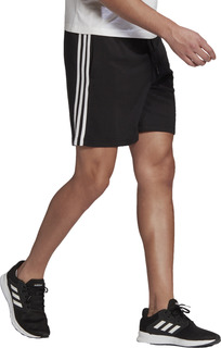 Спортивные шорты мужские Adidas Essentials French Terry 3-Stripes Shorts черные XS/S
