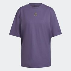 Футболка женская Adidas HG6695 фиолетовая 36 EU