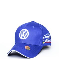 Бейсболка унисекс Volkswagen Volkswagen5 синяя, one size