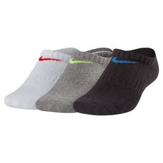 Комплект носков мужских Nike SX6843-906 разноцветных S, 3 пары