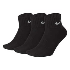 Комплект носков мужских Nike SX4926-001 черных L, 3 пары